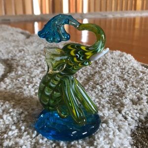 Glass elephant Lenox piece